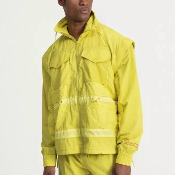 Puma X Jannik Davidsen Jacket Yellow Men’s Large New - Picture 1 of 14